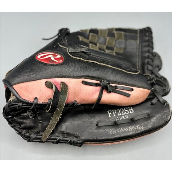 Rawlings FP22SB 12" Fastpitch Softball Glove With Leather Palm & Adjust A Strap - Picture 1 of 6